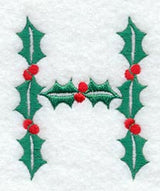 Holly Letter H (3 inch)