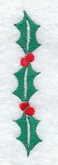 Holly Letter I (3 inch)
