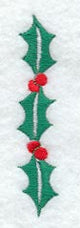 Holly Letter I (3 inch)