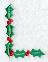 Holly Letter L (3 inch)