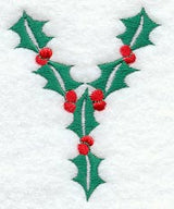 Holly Letter Y (3 inch)