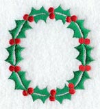 Holly Letter O (3 inch)