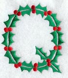 Holly Letter Q (3 inch)
