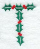 Holly Letter T (3 inch)