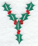 Holly Letter Y (3 inch)