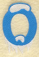 Frosty Letter O (3 Inch)