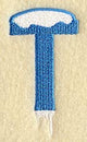Frosty Letter T (3 Inch)