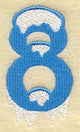 Frosty Number 8 (3 Inch)