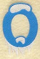 Frosty Letter O (3 Inch)