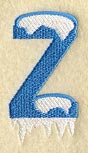 Frosty Letter Z (3 Inch)
