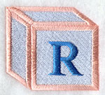 Baby Block Letter R (2 inch)