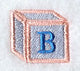 Baby Block Letter B (2 inch)