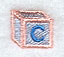 Baby Block Letter C (2 inch)