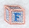 Baby Block Letter F (2 inch)