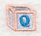 Baby Block Letter Q (2 inch)