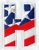 Stars and Stripes Letter H (3 Inch)
