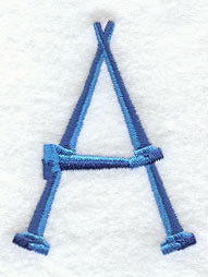 Golf Tee Letter A (3 inch)