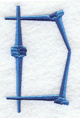 Golf Tee Letter D (3 inch)