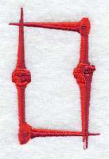 Golf Tee Letter O (3 inch)