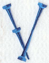 Golf Tee Letter V (3 inch)