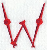 Golf Tee Letter W (3 inch)