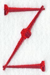 Golf Tee Letter Z (3 inch)