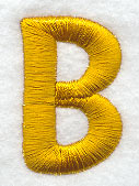Capital Letter B - 2 inch (Puff Foam)
