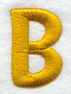 Capital Letter B - 2 inch (Puff Foam)
