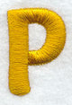 Capital Letter P - 2 inch (Puff Foam)