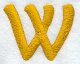 Capital Letter W - 2 inch (Puff Foam)
