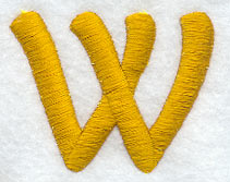 Capital Letter W - 2 inch (Puff Foam)