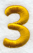 Number 3 - 2 inch (Puff Foam)