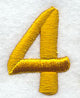 Number 4 - 2 inch (Puff Foam)
