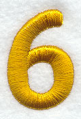Number 6 - 2 inch (Puff Foam)