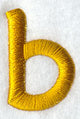 Lower Case Letter b - 2 inch (Puff Foam)