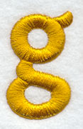 Lower Case Letter g - 2 inch (Puff Foam)