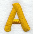 Capital Letter A - 2 inch (Puff Foam)