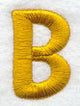 Capital Letter B - 2 inch (Puff Foam)