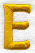 Capital Letter E - 2 inch (Puff Foam)