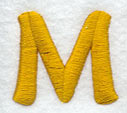 Capital Letter M - 2 inch (Puff Foam)