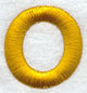 Capital Letter O - 2 inch (Puff Foam)