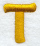 Capital Letter T - 2 inch (Puff Foam)