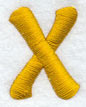 Capital Letter X - 2 inch (Puff Foam)