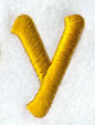 Lower Case Letter y - 2 inch (Puff Foam)
