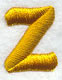 Lower Case Letter z - 2 inch (Puff Foam)