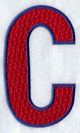 Letter-filled C (5 inch)