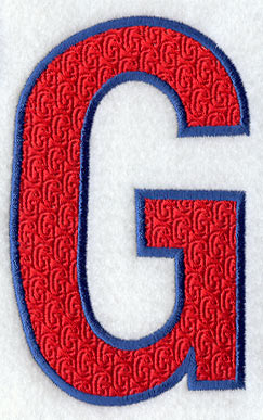 Letter-filled G (5 inch)