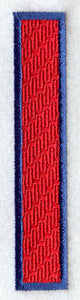 Letter-filled I (5 inch)