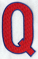 Letter-filled Q (5 inch)