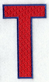 Letter-filled T (5 inch)